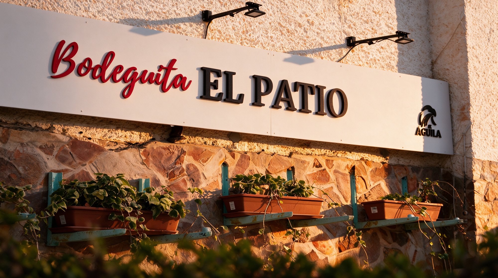 Fachada de Bodeguita EL PATIO en Chilches, Vélez-Málaga