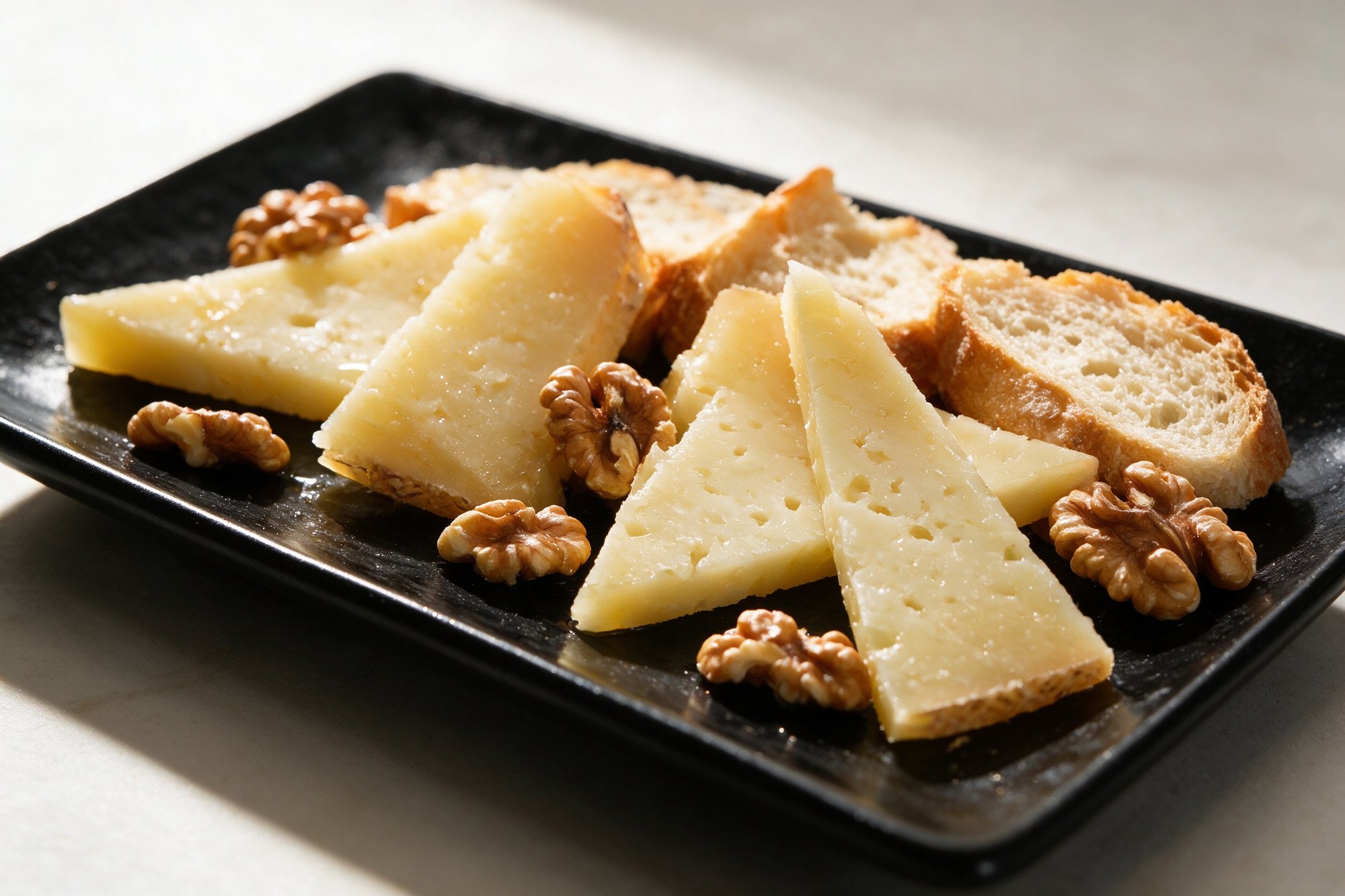 Queso Curado con nueces de Bodeguita EL PATIO
